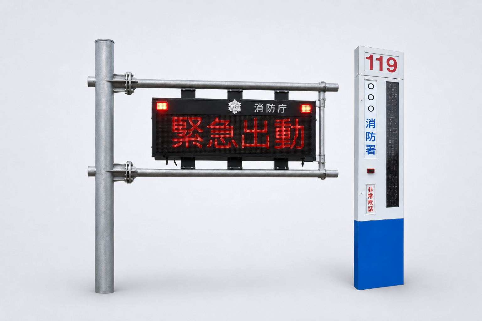 緊急出動警報板